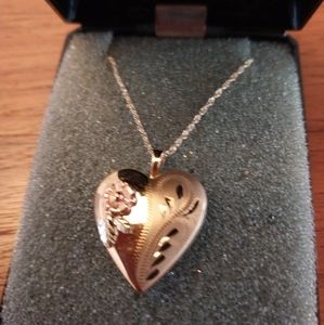 Avon Black Hills Heart Locket